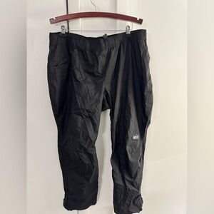 REI Black Rain Pants